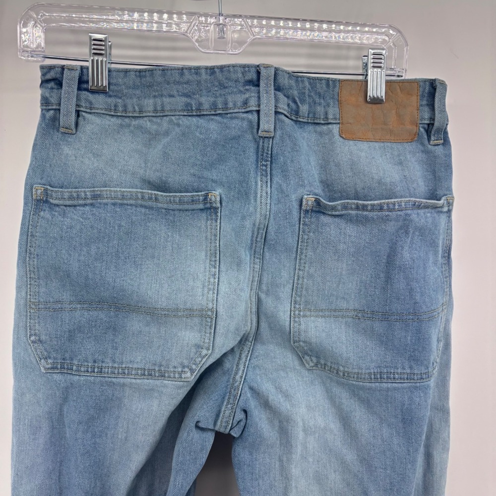 Cotton On Baggy Jeans Womens Light Wash Denim Carpenter Style Blue 30x 30 - Picture 5 of 6
